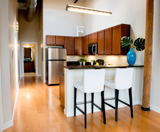 Residences at Parkins Park kitchen